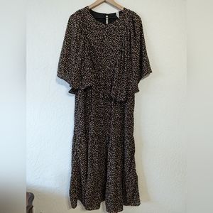 Floral midi dress